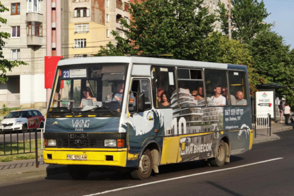 23 маршрутка Львів
