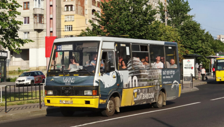23 маршрутка Львів