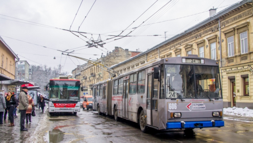 24 тролейбус Львів