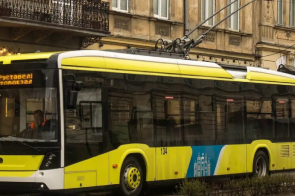 25 тролейбус Львів