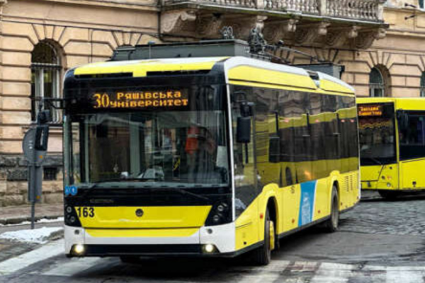30 тролейбус Львів