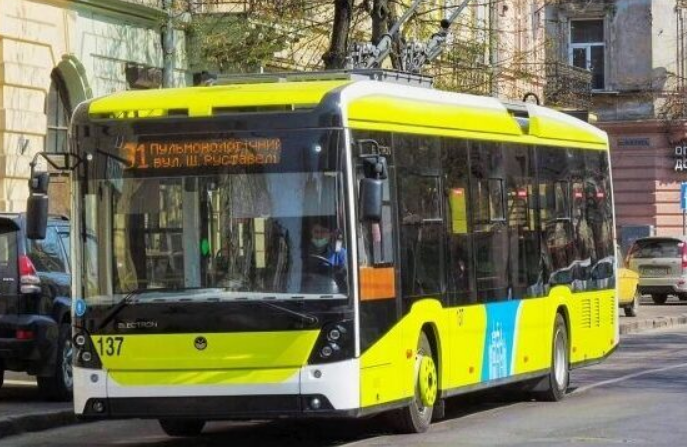 31 тролейбус Львів