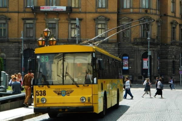 33 тролейбус Львів