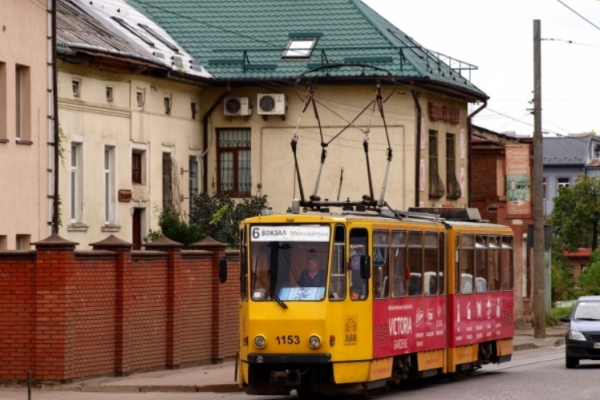 6 трамвай Львів