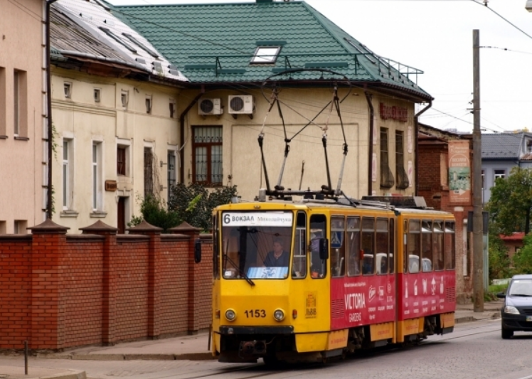 6 трамвай Львів