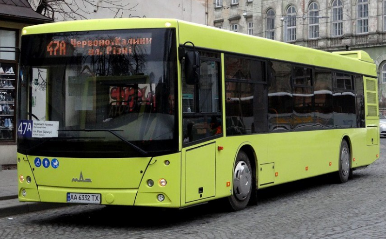 47А маршрутка Львів