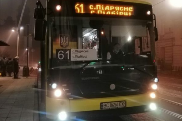 61 маршрутка Львів