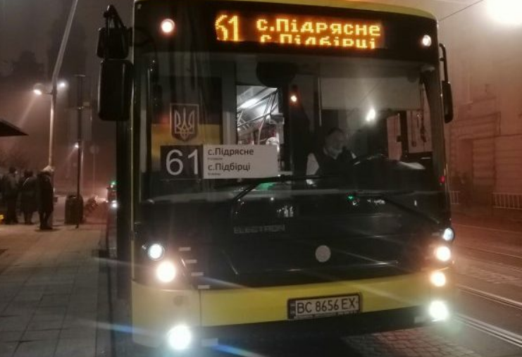 61 маршрутка Львів